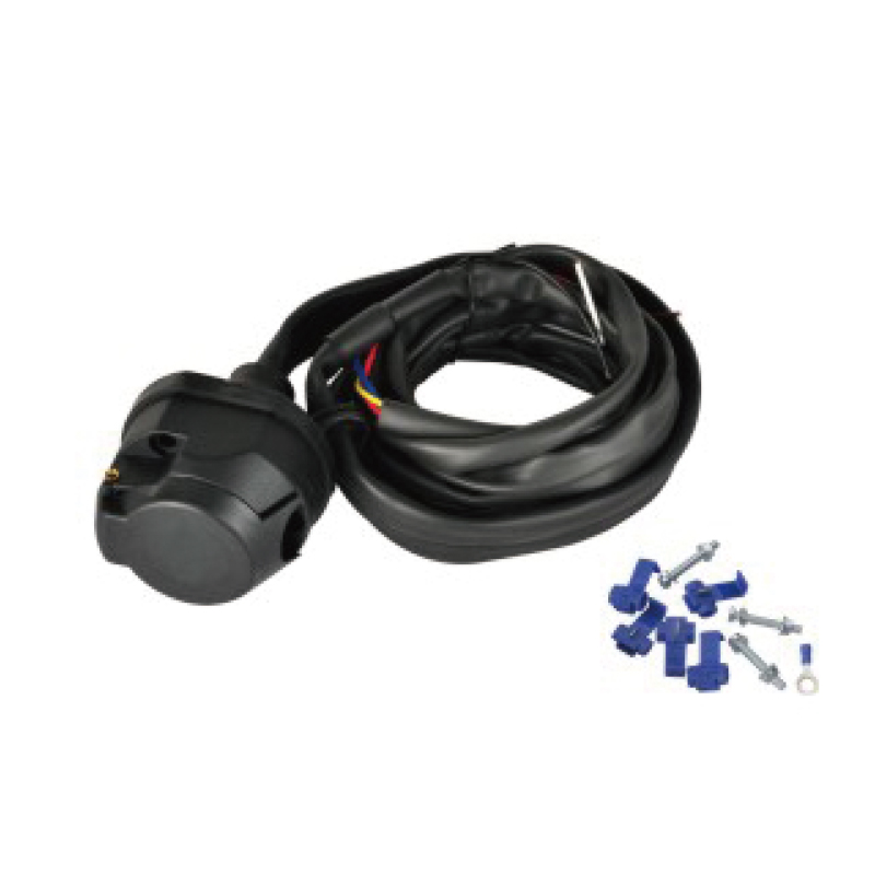 Video Wire Kit cum 7Pin Plastic Socket JH017-E