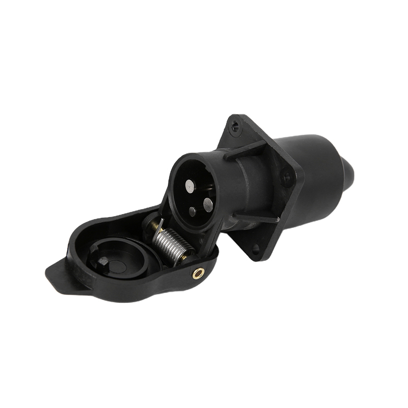 3pole masculus socket- 4fixing puncta JH038-B