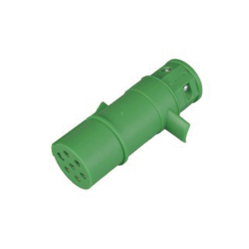 24V 7Plastic Plug (Green) JH080-B