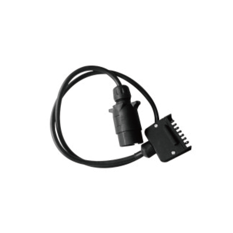 7Pole PVC Recta Coil, 2plug,JH029, JH014, Cable Longitudo 1m,2m,3m.....JH033-C